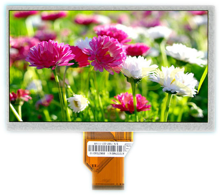 7,0 interfaz del Pin RGB del módulo 50 de la exhibición de la pulgada 800x480 Dots Resolution TFT LCD