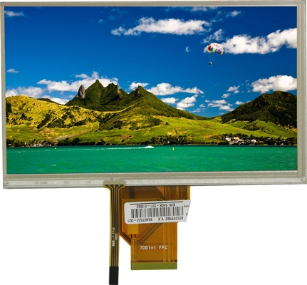 7.0 pulgadas 800x480 TFT módulo de pantalla LCD para medidor de instrumentos y electrónica de automóviles